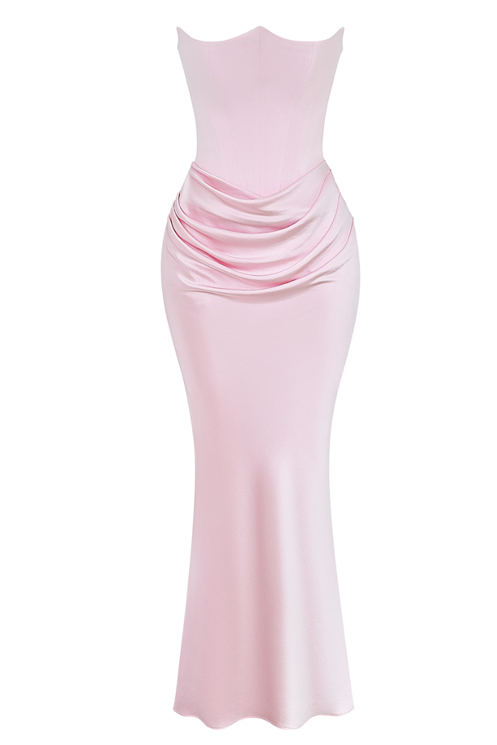 Margot Korse Maxi- Pembe