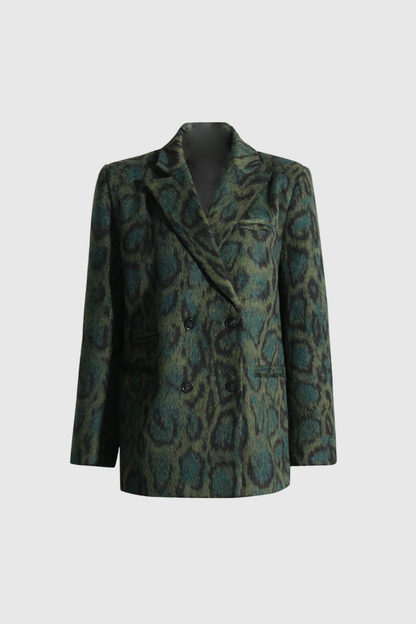 Aldrich Leopar Yaka Blazer