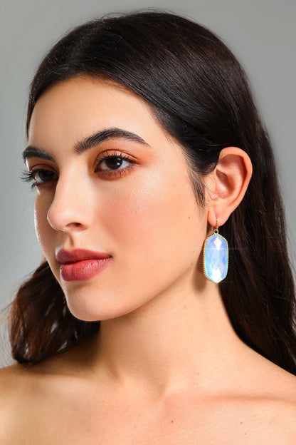 Kerta Diamond Earrings - Blue