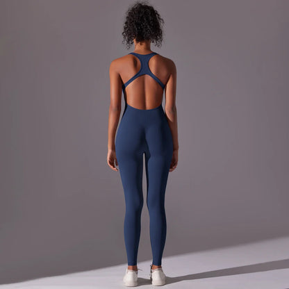 Yoga Bodysuit Spor Tulum