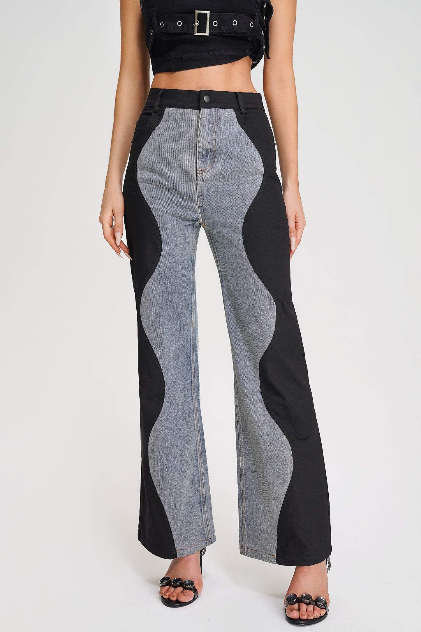 Maryline Dalga Patchwork Jean