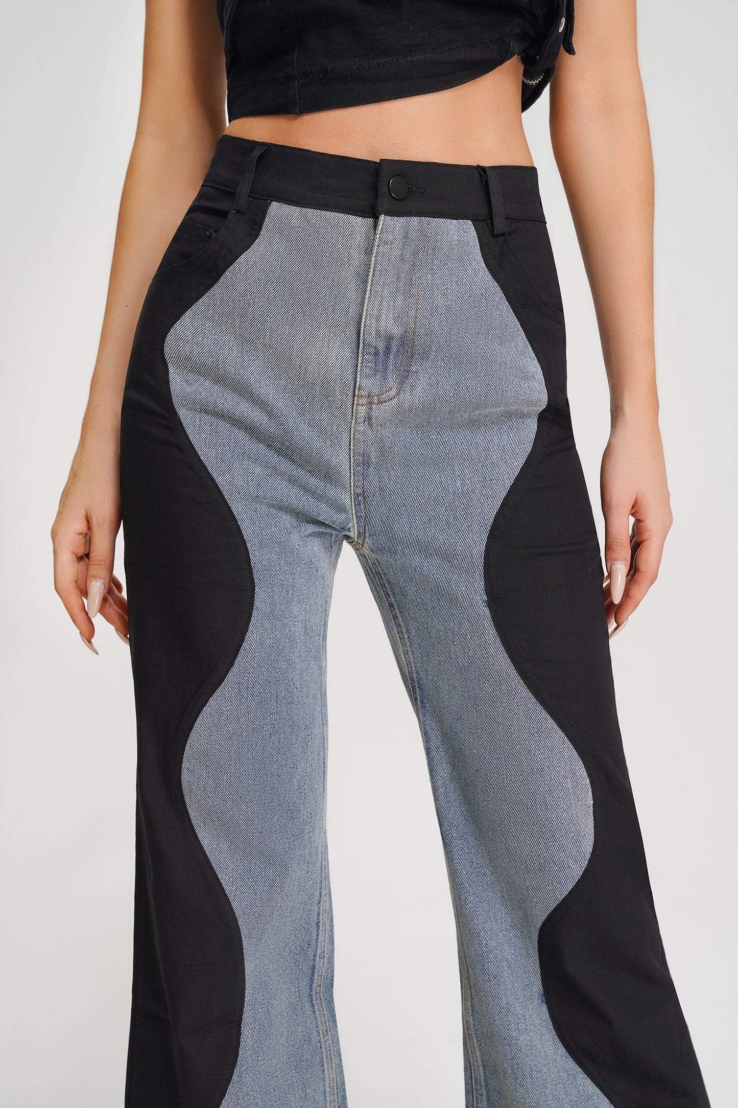 Maryline Dalga Patchwork Jean